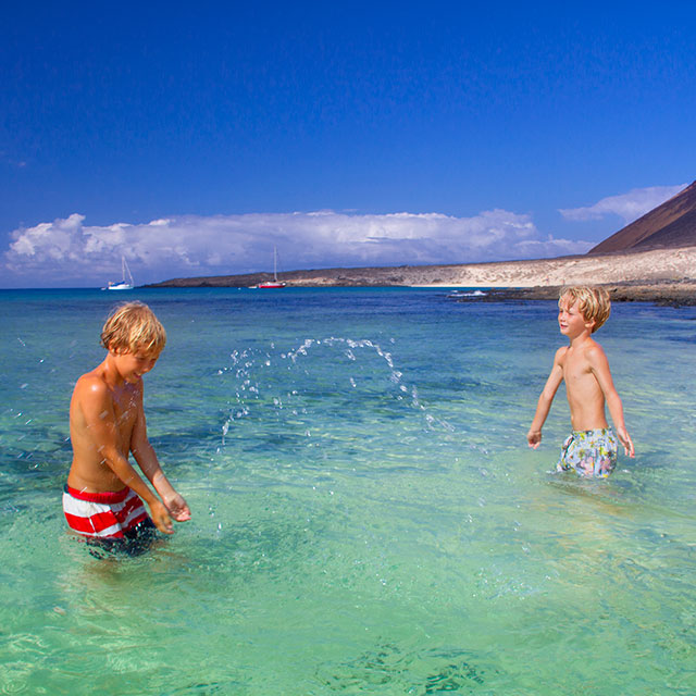 Piscinas naturales en Lanzarote