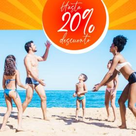 Del 16 al 23 de enero hasta 20% de descuento en tu reserva