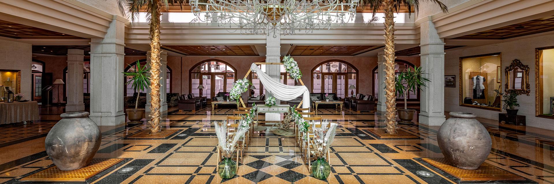 Wedding by Elba lobby Elba Palace