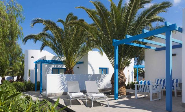 Terraza vista Jardín Elba Lanzarote Royal Village